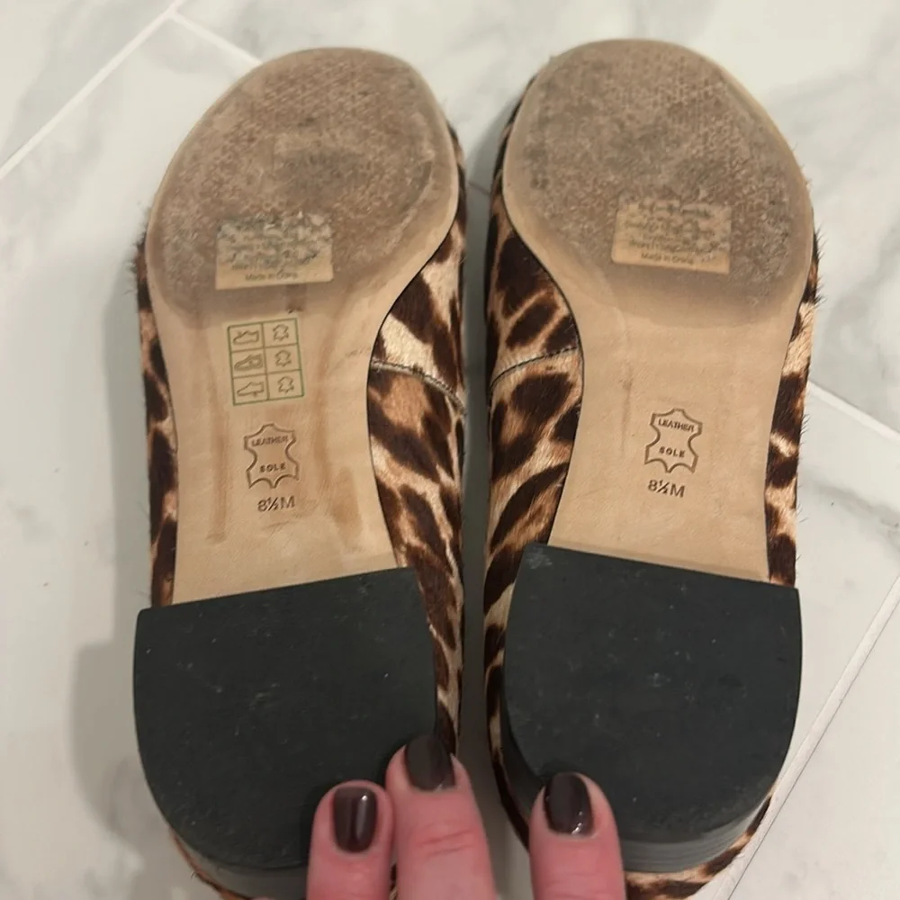 Tory Burch animal print shoes - Picture 5 of 8